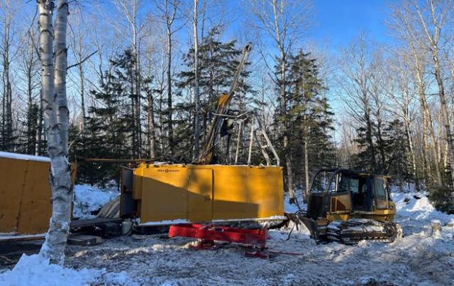 Orbit Drilling Operations on Nine Mile Brook VMS Project