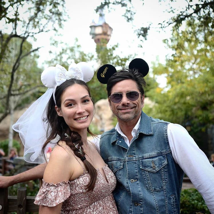 Caitlin McHugh and John Stamos