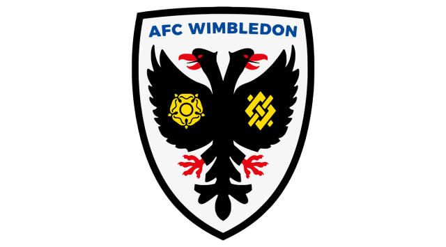 AFC Wimbledon Crest Redesign  Football logo design, Afc wimbledon