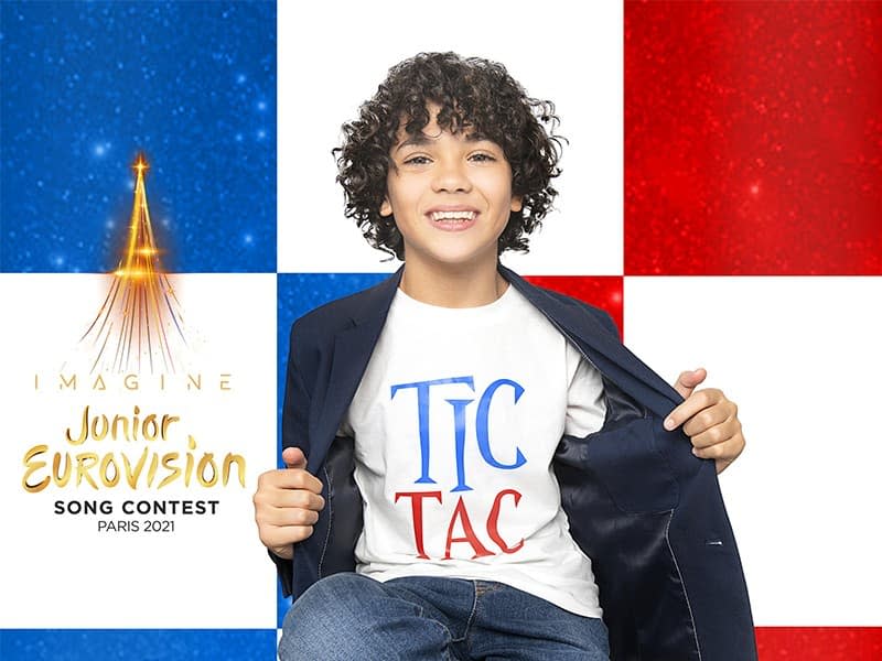 Enzo, 13 ans, représentera la France à l'Eurovision Junior en décembre 2021. - Eurovision Junior