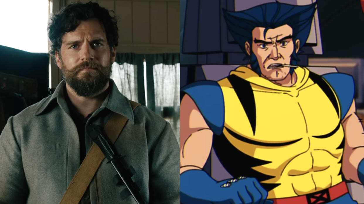  Henry Cavill as Gus March-Phillips in The Ministry of Ungentlemanly Warfare, Wolverine in X-Men '97. 