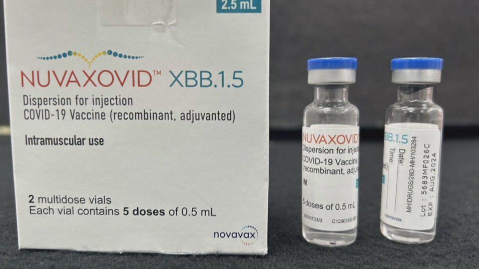 最新一批的Novavax XBB疫苗已經在30日上午抵達台灣。