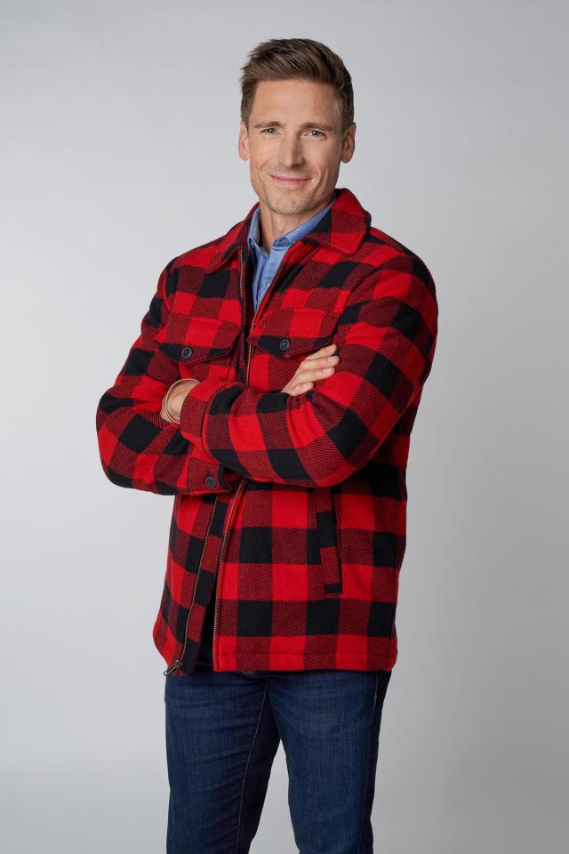 Derek Heart Plaid Flannel Tunic