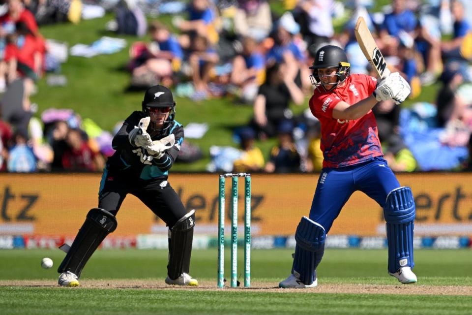 Leading by example: Heather Knight was in fine form as England beat New Zealand in the first T20 (Getty Images)