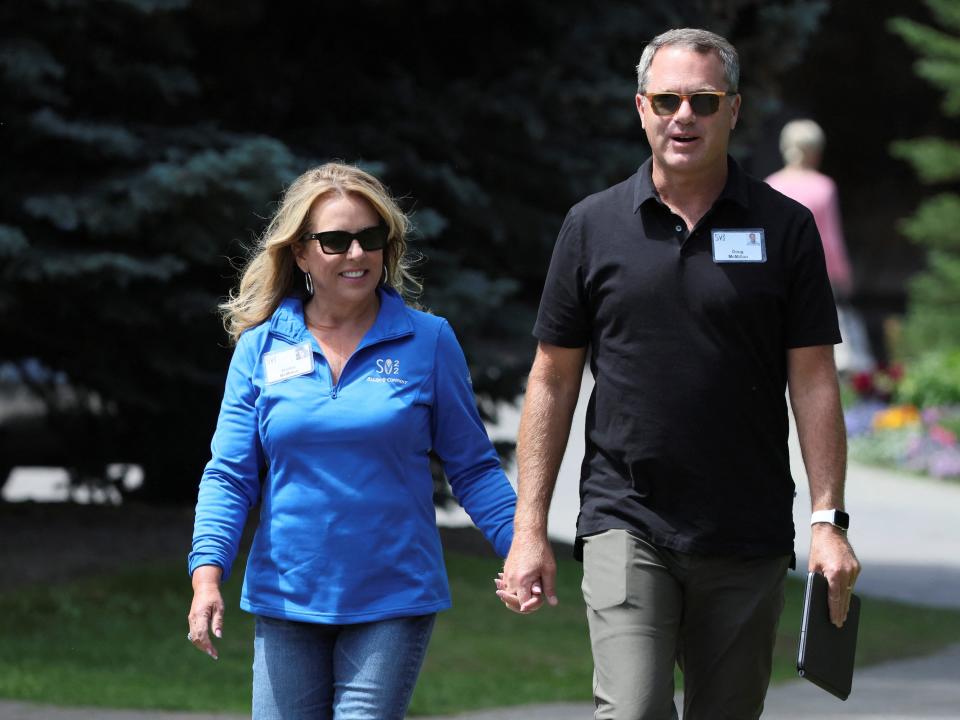 Doug McMillon, President and CEO of Walmart, attends the annual Allen and Co. Sun Valley Media Conference in Sun Valley, Idaho, U.S., July 7, 2022.