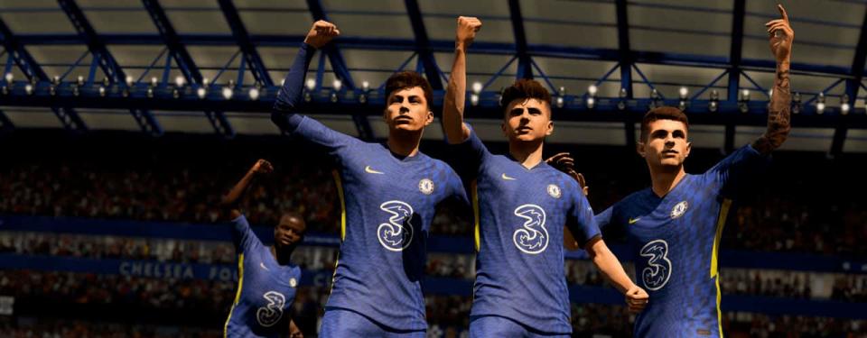 FIFA 22 various players screenshot from the game