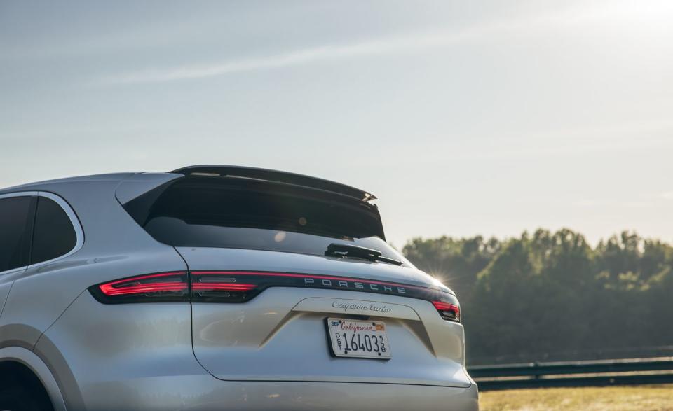 Photos of the 2019 Porsche Cayenne Turbo at Lightning Lap