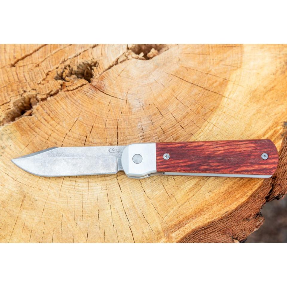 <p><a href="https://eaglevalleycutlery.com/products/case-50909-revoindie-clear-anodized-aluminum-rosewood-longhouse-cpm20-cv" rel="nofollow noopener" target="_blank" data-ylk="slk:Shop Now;elm:context_link;itc:0;sec:content-canvas" class="link ">Shop Now</a></p><p>Bridgeline Smooth Rosewood Longhouse</p><p>eaglevalleycutlery.com</p><p>$159.99</p><span class="copyright">Justin Park</span>