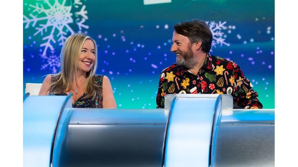 Victoria Coren Mitchell and David Mitchell on Would I Lie To You? At Christmas