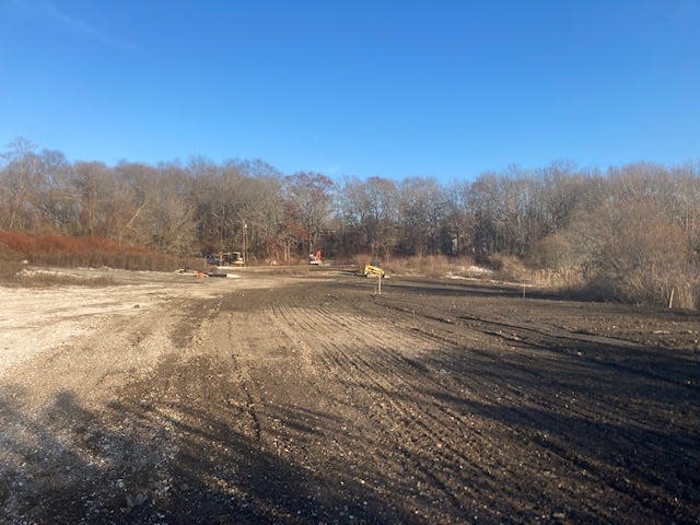 The former Riverside Auto Sales and Salvage site in 2019 after the cleanup led by the Buzzards Bay Coalition.