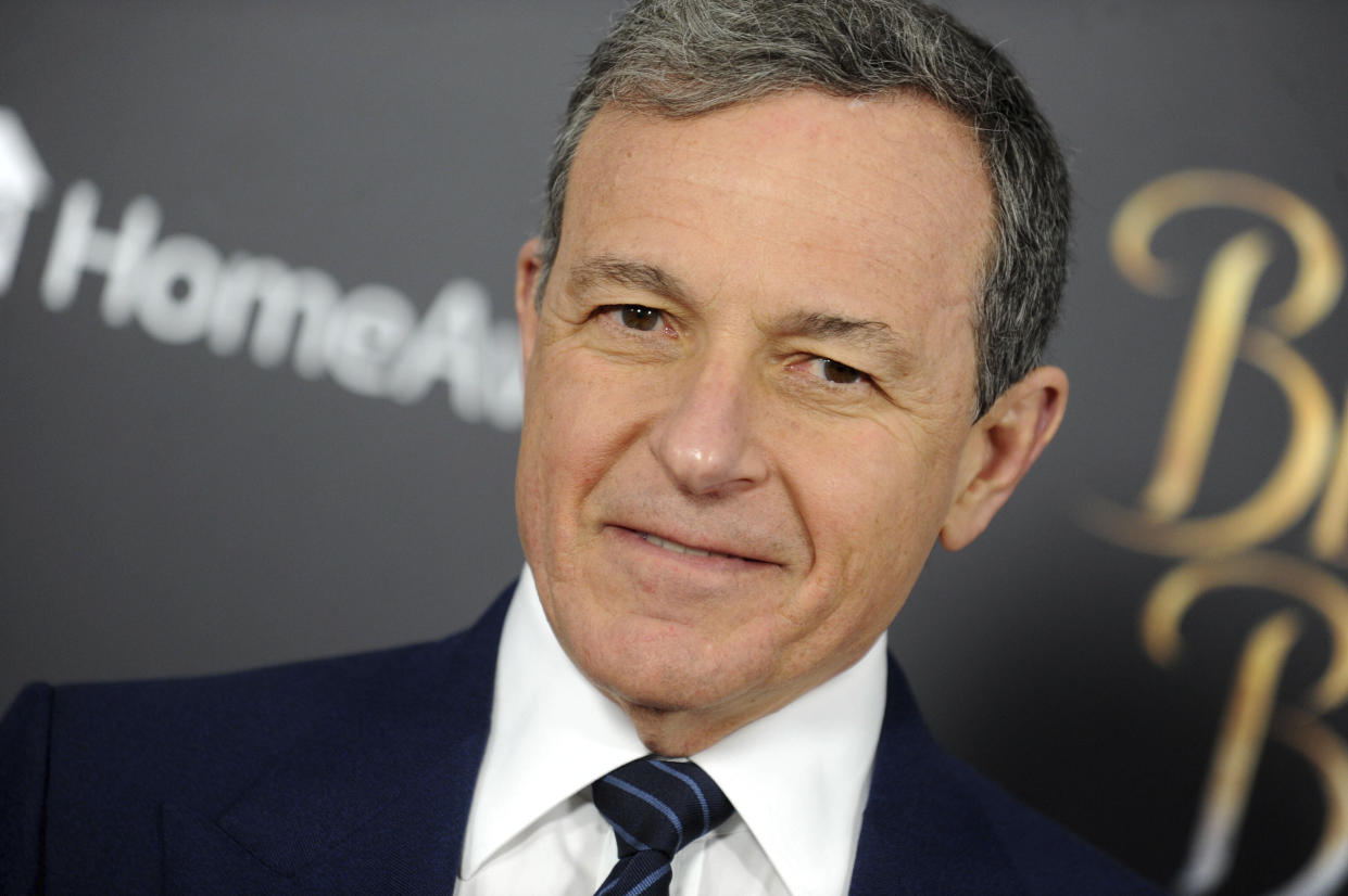 Photo by: Dennis Van Tine/STAR MAX/IPx 2020 2/25/20 Bob Iger will step down as Disney CEO, effective immediately. STAR MAX File Photo: 3/13/17 Bob Iger at the premiere of "Beauty And The Beast" in New York City.