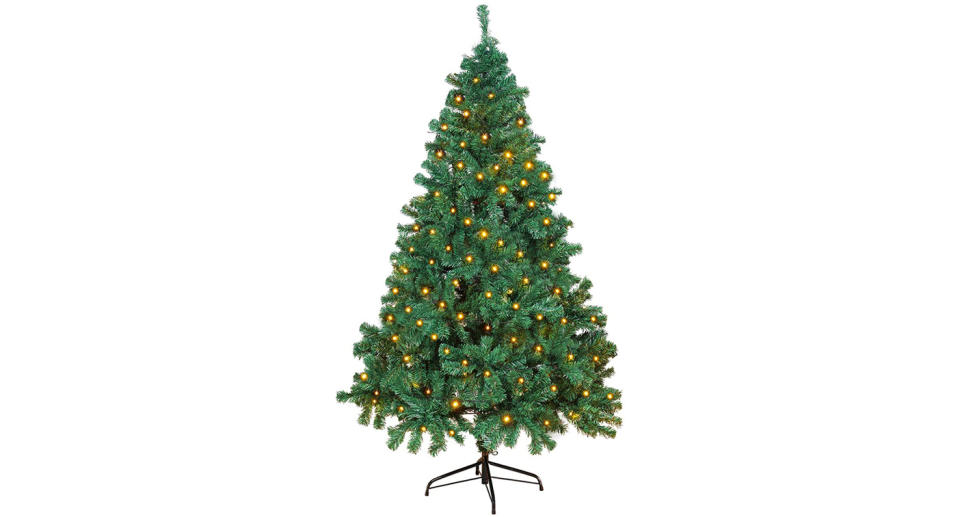 6ft Artificial Christmas tree with lights