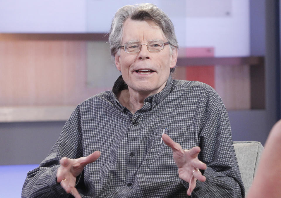 Stephen King as a guest on GOOD MORNING AMERICA, 11/2/15. (Photo by Lou Rocco/Walt Disney Television via Getty Images)