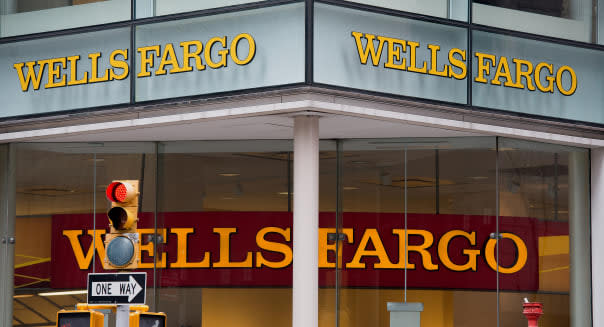 A Wells Fargo Bank Branch Ahead Of Earnings Figures