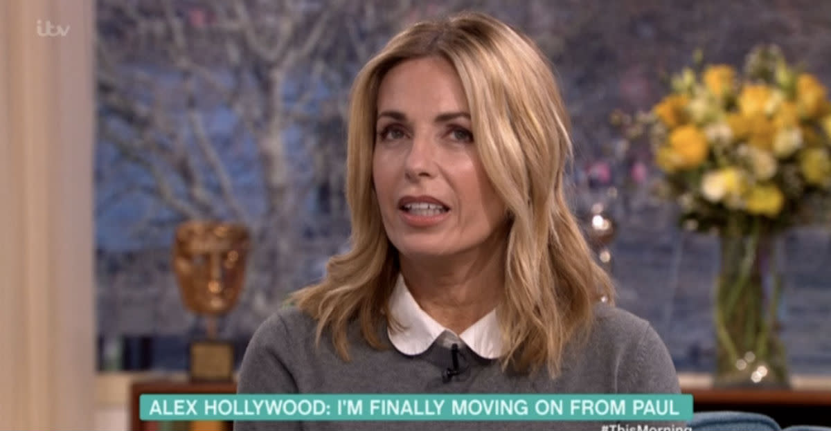 Alex explained that her divorce from Paul Hollywood has been difficult (ITV)