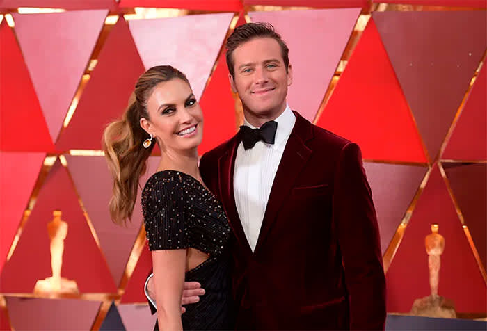 Armie Hammer y su exmujer Elizabeth Chambers