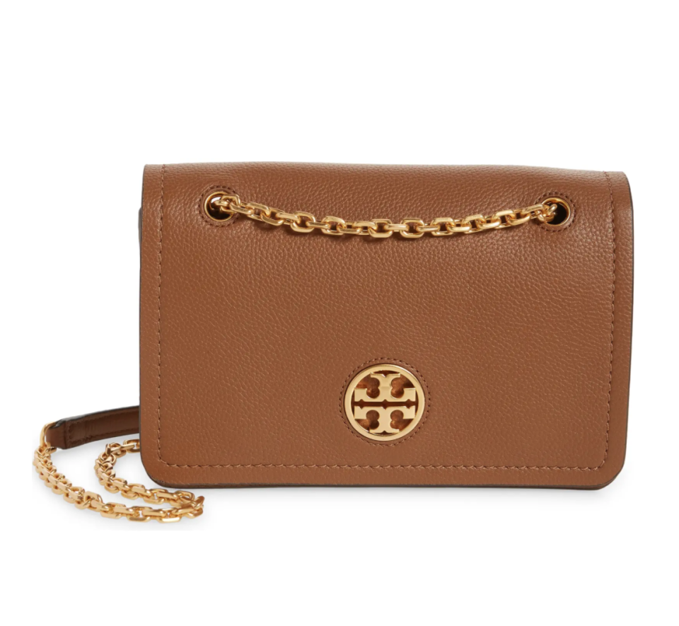 Tory Burch Carson Convertible Leather Crossbody Bag. Image via Nordstrom.