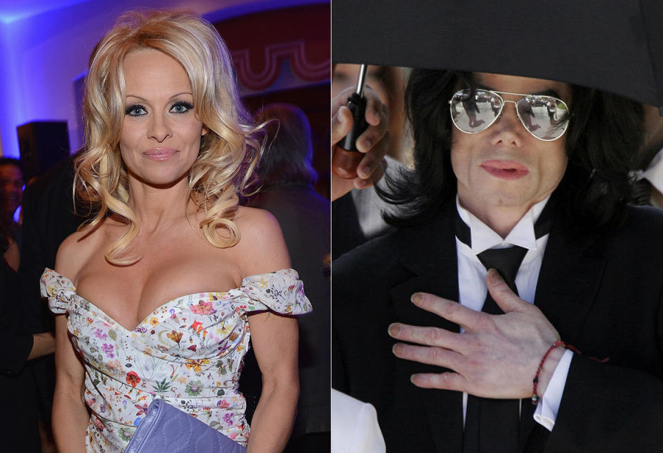 Back in 2008, Jacko was rumored to be dating "Baywatch" bombshell Pamela Anderson. "It was all arranged by their people in total secrecy, <a href="http://www.mirror.co.uk/3am/celebrity-news/michael-jacksons-secret-dates-with-pamela-333380">very cloak and dagger</a>," a source told the Mirror back in the day. "They are such a strange couple but they seemed to really hit it off."