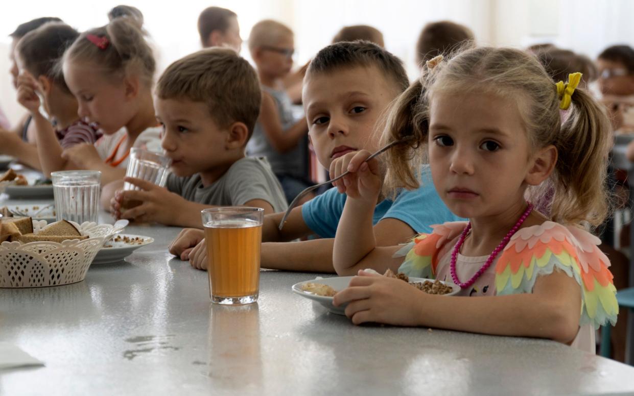 russia orphans - AP