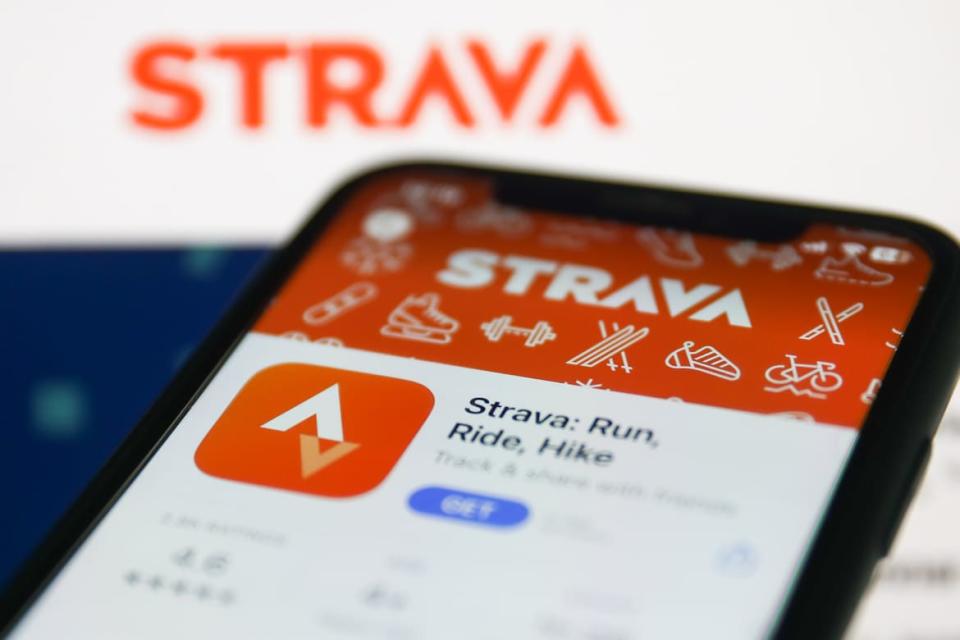 <div class="inline-image__caption"><p>Strava physical exercise tracking app that can be used to record hiking routes.</p></div> <div class="inline-image__credit">Jakub Porzycki/NurPhoto via Getty Images</div>