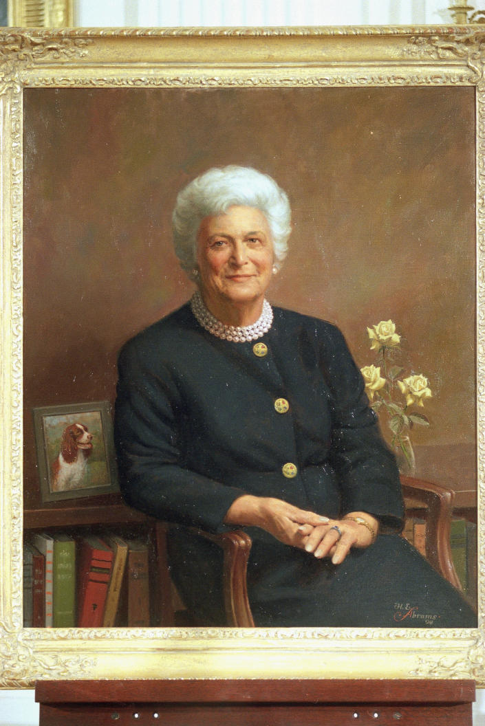 Barbara Bush Portrait