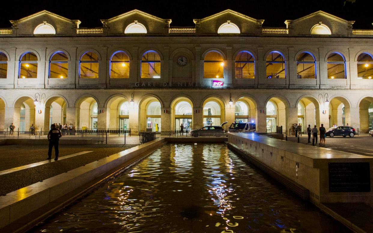 Nimes station - AFP