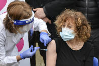 Vaccinazioni anche all'Amedeo di Savoia, Torino (Photo by Diego Puletto/Getty Images)