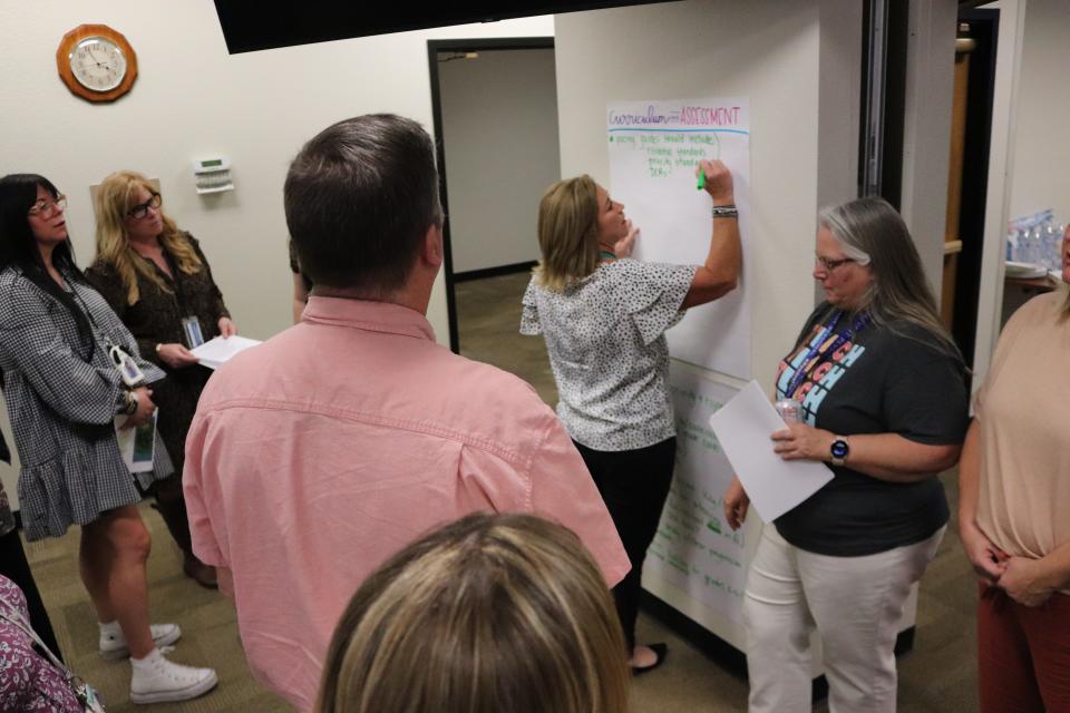 Springfield teachers, support staff and school leaders participated in the Superintendent Solutions Outcomes process, which allowed Superintendent Grenita Lathan to gather feedback about needed changes in key areas.