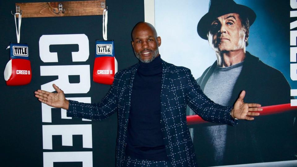 Mandatory Credit: Photo by MediaPunch/Shutterstock (9979235r)Bernard Hopkins'Creed II' film premiere, Arrivals, New York, USA - 14 Nov 2018.