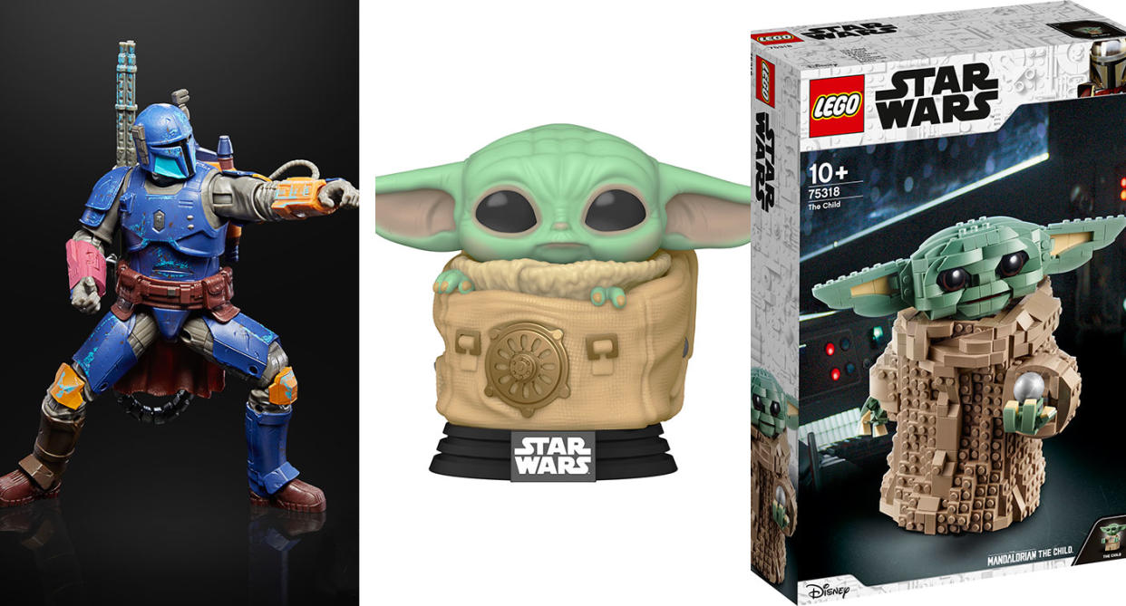 A selection of new products that will be available on Mando Mondays this autumn. (Disney/Lucasfilm)