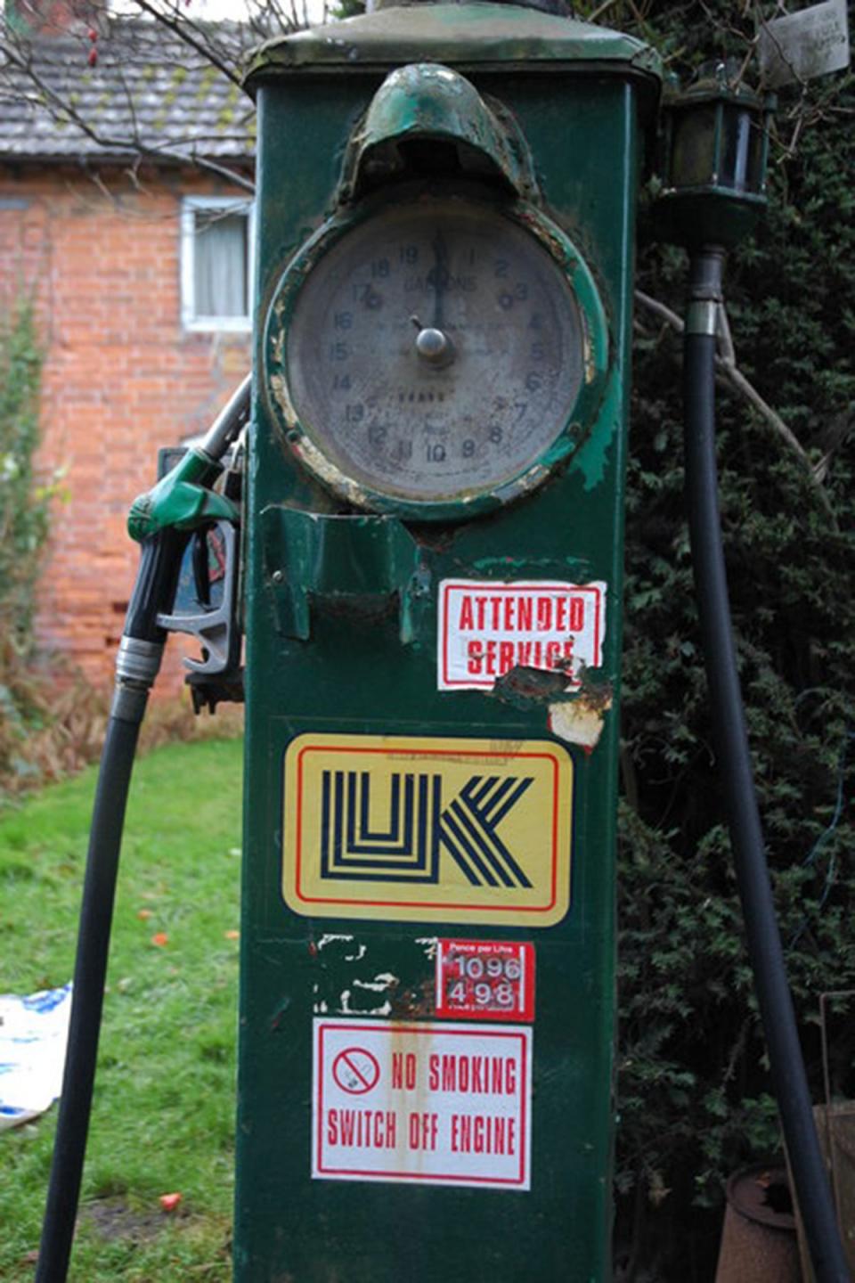 Mr Clark said he would keep the petrol pumps outside and people could take pictures with them (Philip Halling/Geograph)