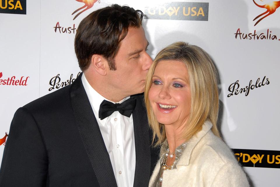 john travolta olivia newton-john