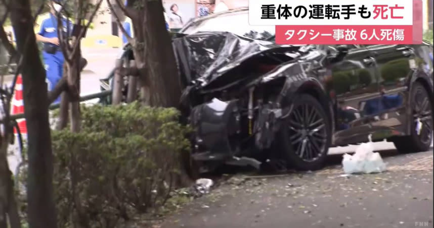 計程車在東京街頭突然暴衝，最後造成2死4傷。（圖／翻攝自YouTube）