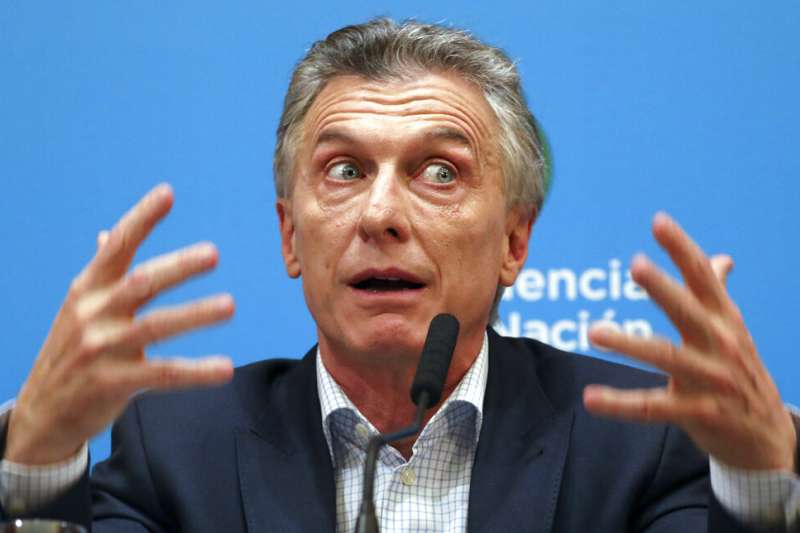 阿根廷11日舉行總統初選，現任總統馬克里得票不如預期。（美聯社）