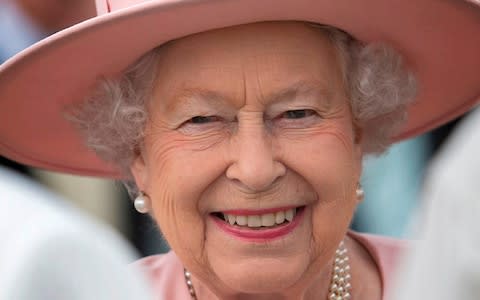 If the Duke of Cambridge wishes to curry favour with his grandmother, the Queen, he could choose Elizabeth for a girl - Credit: VICTORIA JONES/AFP