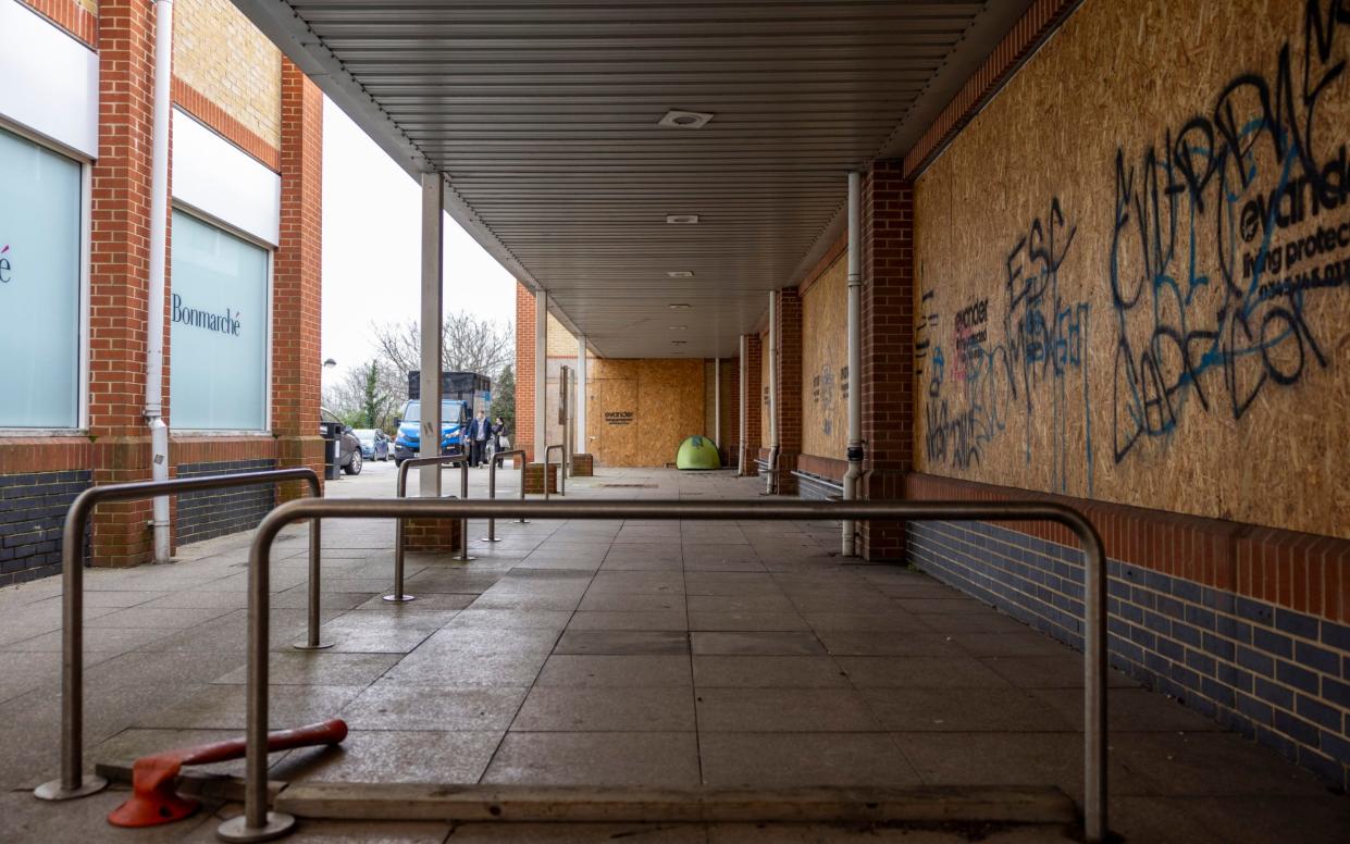 The former Waitrose in Dukes Walk has lain empty since closing in 2020