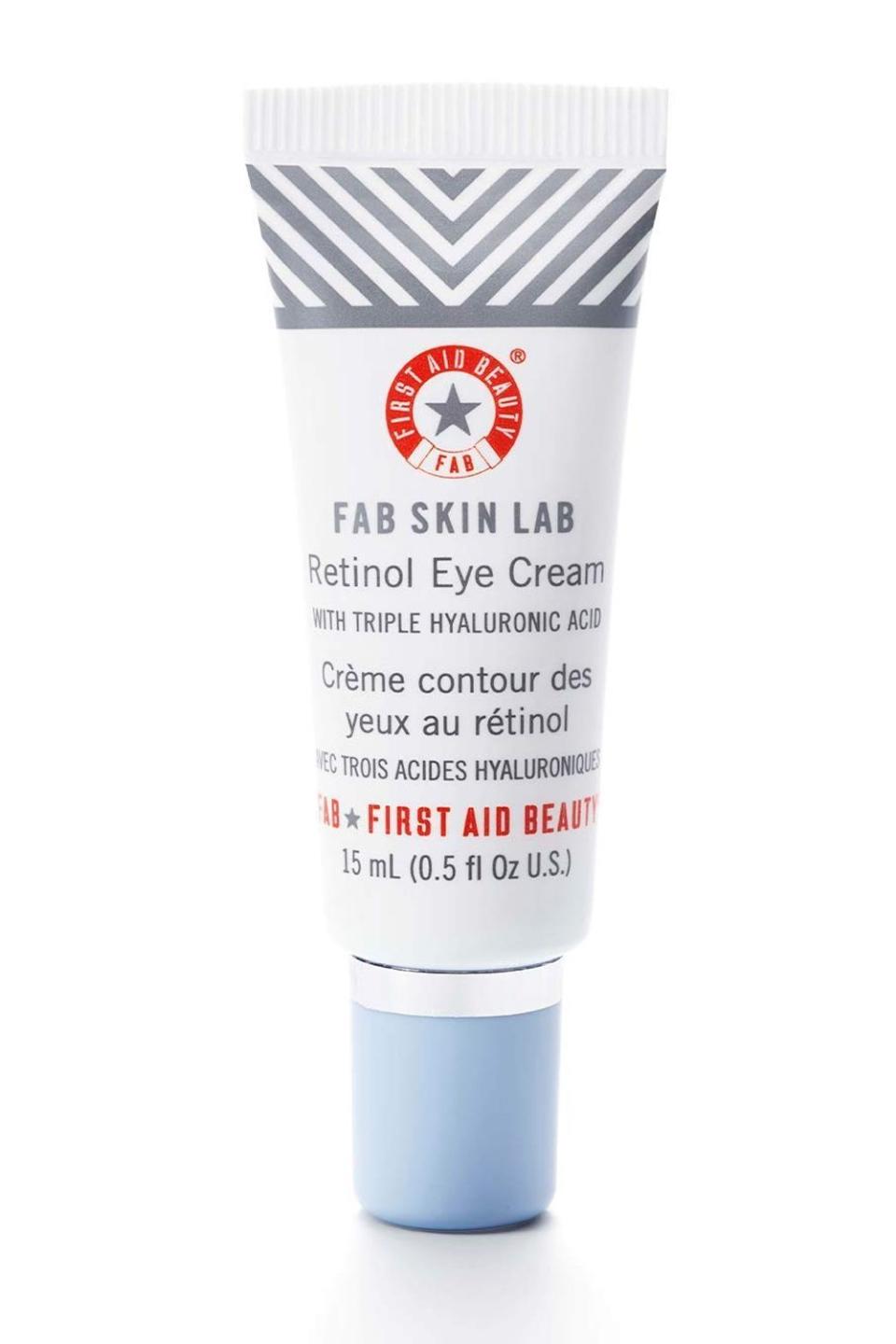 14) First Aid Beauty FAB Skin Lab Retinol Eye Cream