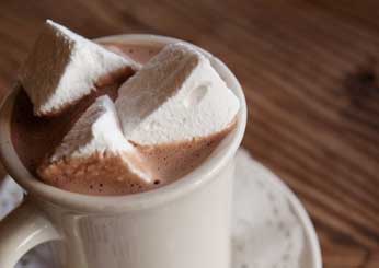 Homemade Hot Chocolate with Marshmallows