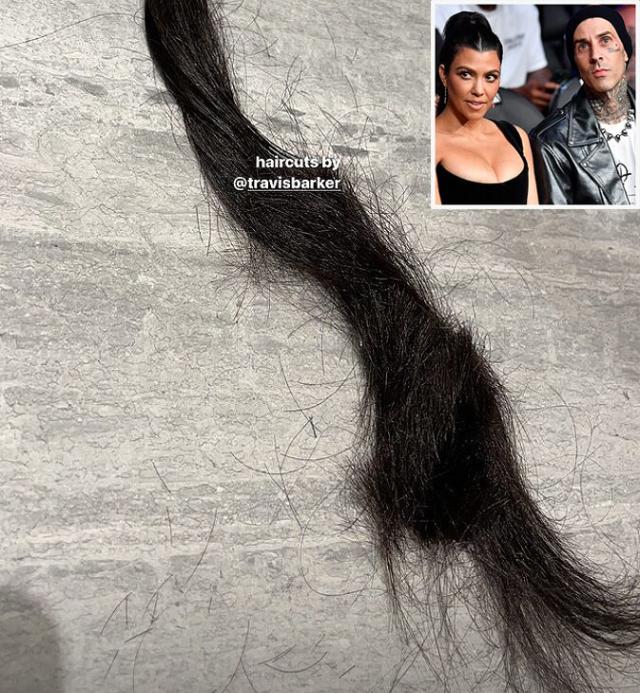 kourtney kardashian hair