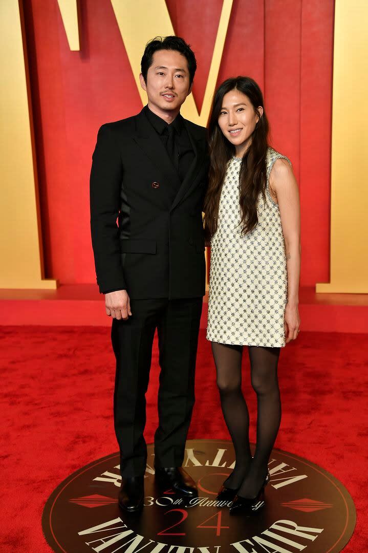 Steven Yeun y Joana Pak