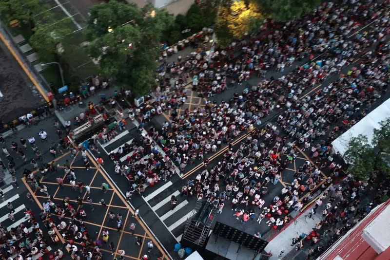 ▲主辦單位宣布，現場人數突破五千人到場。（圖／記者葉政勳攝，2024.06.21）