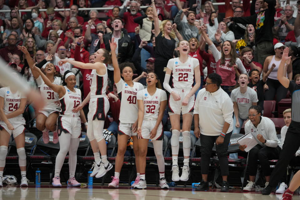 It took an overtime shootout, but Stanford avenged last season's NCAA tournament loss and punched its ticket to the Sweet 16.