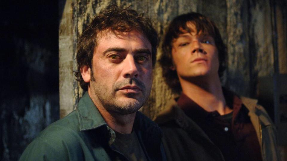 Jeffrey Dean Morgan and Jared Padalecki in ‘Supernatural’