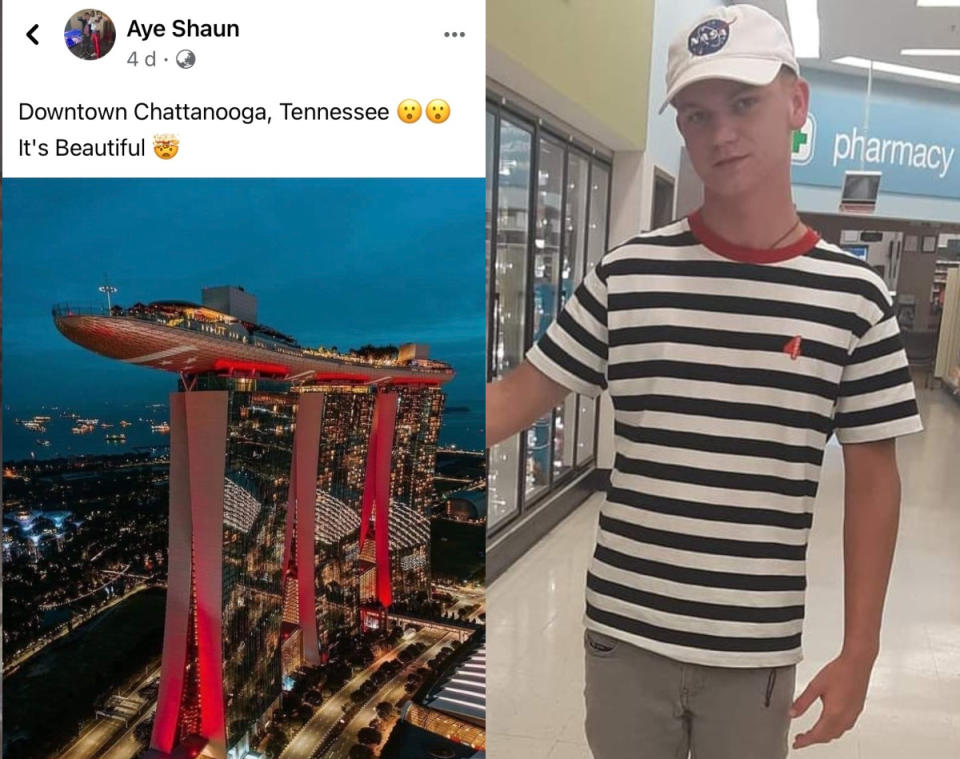 American Facebook user Shaun Fontenot spawned a viral meme among Singaporeans by saying that Marina Bay Sands is in downtown Chattanooga in Tennessee.