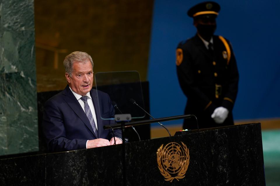 Sauli Niinisto, President of Finland (AP)