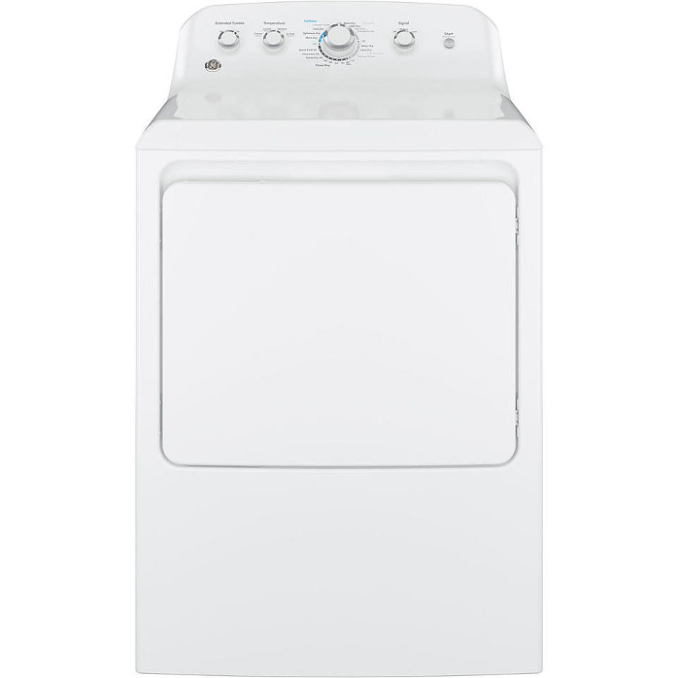 GE Electric Dryer With Aluminized Alloy Drum