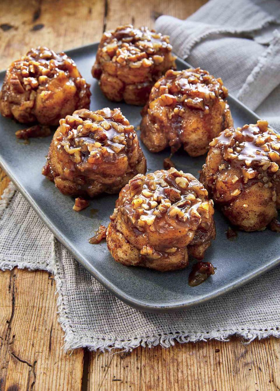 Sorghum-Pecan Monkey Bread Muffins Recipe