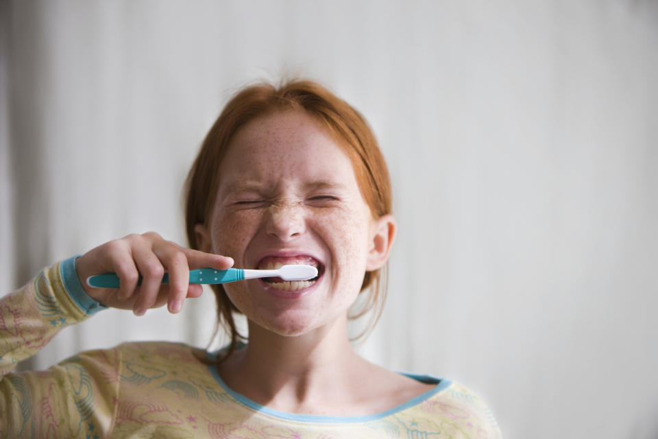 If you do not have any particular dental issues, a standard fluoride toothpaste will do the job just fine. Photo: Getty
