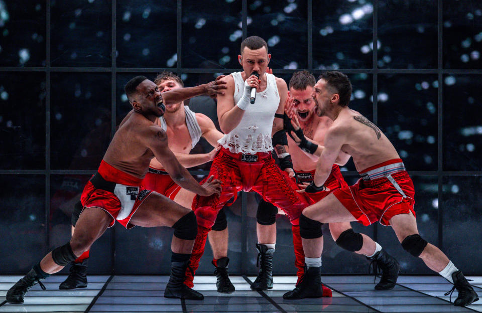 Olly Alexander is the UK's act at Eurovision 2024. (Getty)