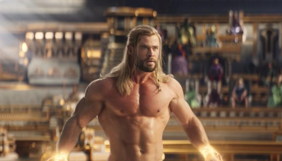 Chris Hemsworth in "Thor: Love and Thunder."